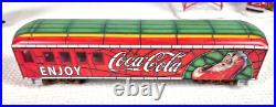 Hawthorne Village Coca Cola Chirstmas Train and Accessories Set