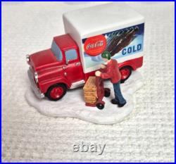 Hawthorne Village Coca Cola Chirstmas Train and Accessories Set