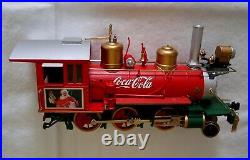 Hawthorne Village Coca Cola Christmas ON30 Scale Electric 9 Piece Train Set