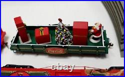 Hawthorne Village Coca Cola Holiday Express On30 Scale Electric Train Set Nice