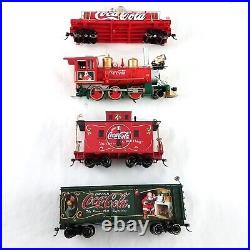 Hawthorne Village Coca Cola Through The Year ON30 Scale Electric Train Set 13 Pc