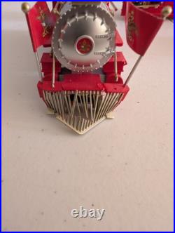 Hawthorne Village Collection 6 Piece Budweiser Holiday Express Train Set