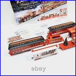 Hawthorne Village Collection Budweiser Holiday Express Train Set