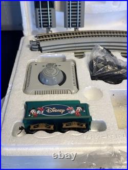 Hawthorne Village Disney Mickey Christmas Train Set Bachmann Tested Working