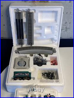 Hawthorne Village Disney Mickey Christmas Train Set Bachmann Tested Working