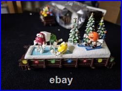 Hawthorne Village Holiday Express M&M Train Set Full Set Unopened See Desc