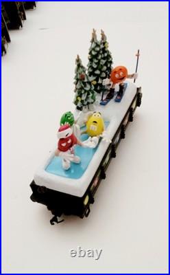 Hawthorne Village M&m Holiday Express On30 Scale Electric Train Set Rare