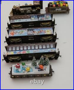 Hawthorne Village M&m Holiday Express On30 Scale Electric Train Set Rare