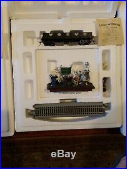 Hawthorne Village Nightmare Before Christmas Express Train Set with COAs