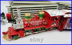 Hawthorne Village Rudolph Christmas Town Express Train Set -tested Works
