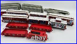 Hawthorne Village Rudolph Christmas Town Express Train Set -tested Works