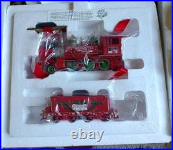 Hawthorne Village Rudolph's Christmas Town Express Train Set COA New
