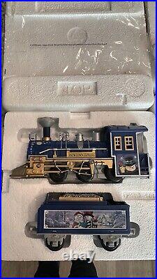 Hawthorne Village Snow Town Express Train Set Bradford Exchange