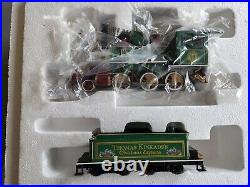 Hawthorne Village Thomas Kinkade/norman Rockwell Christmas Express Train Set