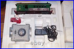 Hawthorne Village Thomas Kinkade's Christmas Train Set 9 Trains And 4 Buildings