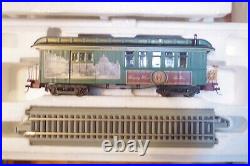 Hawthorne Village Thomas Kinkade's Christmas Train Set 9 Trains And 4 Buildings