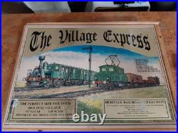 Heritage Village Express O Gauge Scale Electric Train Set WORKS! , very Rare