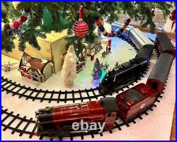 Hogwarts Express Model Train Set Battery Powered Bluetooth Harry Potter Gift