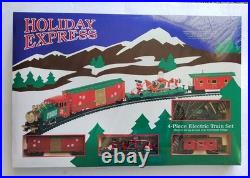 Holiday Express 4 Piece Electric Train HO Christmas Santa Claus 01029 NIB
