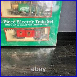 Holiday Express 4 Piece Electric Train Set HO Christmas Santa Claus 01029 NEW