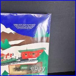 Holiday Express 4 Piece Electric Train Set HO Christmas Santa Claus 01029 NEW