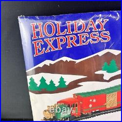 Holiday Express 4 Piece Electric Train Set HO Christmas Santa Claus 01029 NEW