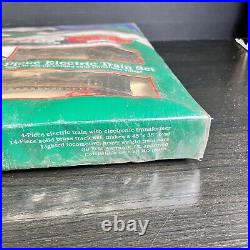 Holiday Express 4 Piece Electric Train Set HO Christmas Santa Claus 01029 NEW