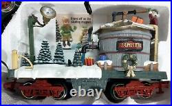 Holiday Express Animated Train Set Special 2000 Edition Powers On