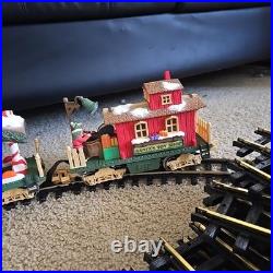Holiday Express Christmas Animated Train Set Decorative Only, No Motor # 380