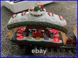 Holiday Express Christmas Electric Animated Train Set 384