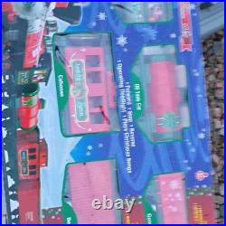 Holiday Express Wireless Remote North Pole Express 43pc Christmas Train Set