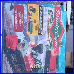 Holiday Express Wireless Remote North Pole Express 43pc Christmas Train Set