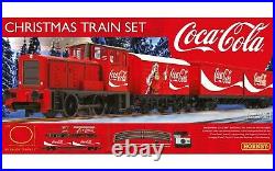 Hornby 187 Treno Christmas Train Set Coca Cola Circuito 110 X 107 CM R1233