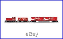 Hornby R1233 Coca Cola Christmas Train Set 0-4-0 Tank Steam Locomotive OO Gauge