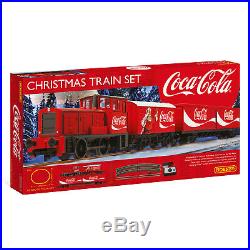 Hornby R1233 Coca-Cola Christmas Train Set Red