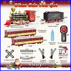 Hot Bee Christmas Train Set, Train Set for Toddlers 2-4, Train Toy with Remote