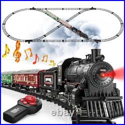 Hot Bee Train Set Train Toys for Boys withSmokes, Lights & Sound