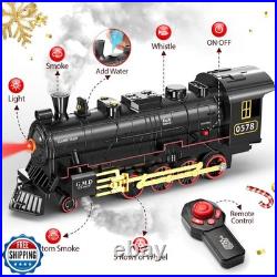 Hot Bee Train Set for Boys, Remote Control Christmas Train Sets with Hot Bee Train Set for Boys, Remote Control Christmas Train Sets with