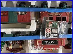 Huge Noel / North Pole Express Radio Control Christmas Train Set
