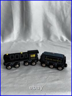 Imaginarium Train Set, Polar Express Wooden Christmas Set Vtg Lionel 2005 WB