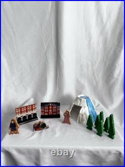 Imaginarium Train Set, Polar Express Wooden Christmas Set Vtg Lionel 2005 WB