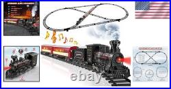 Interactive Kids Christmas Train Set Touch Control with Lights, Sound & Smoke