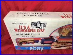 It's A Wonderful Life BEDFORD FALLS EXPRESS TRAIN Set No. 179 NEW