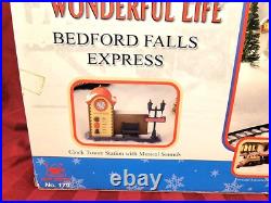 It's A Wonderful Life BEDFORD FALLS EXPRESS TRAIN Set No. 179 NEW