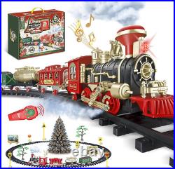 JUQU Train Set, Extra Large Christmas Train Set with Remote Control, Luxury Toy JUQU Train Set, Extra Large Christmas Train Set with Remote Control, Luxury Toy