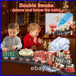 JUQU Train Set, Extra Large Christmas Train Set with Remote Control, Luxury Toy JUQU Train Set, Extra Large Christmas Train Set with Remote Control, Luxury Toy