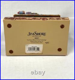 Jim Shore Heartwood Creek Christmas Train Figurine Set Hand Painted Resin