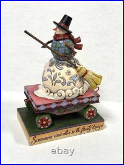 Jim Shore Heartwood Creek Christmas Train Figurine Set Hand Painted Resin