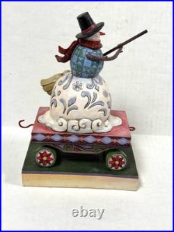 Jim Shore Heartwood Creek Christmas Train Figurine Set Hand Painted Resin