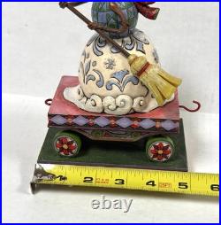 Jim Shore Heartwood Creek Christmas Train Figurine Set Hand Painted Resin